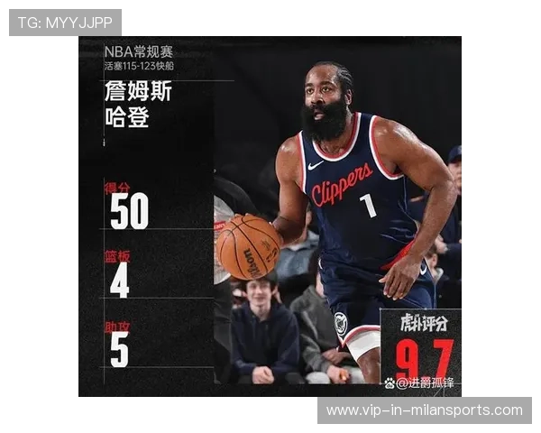 哈登突破上篮轻松搞定,快船稳稳占上风